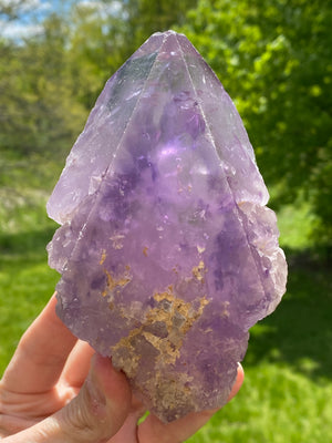 Amethyst (hydrothermally etched)