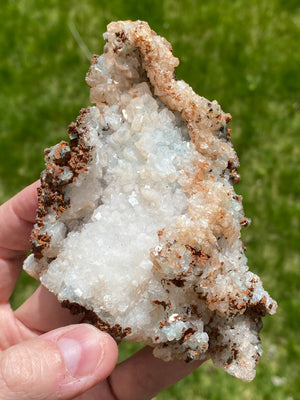 Calcite w/ Aurichalcite