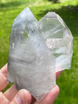 Quartz w/ Black Lodolite inclusions