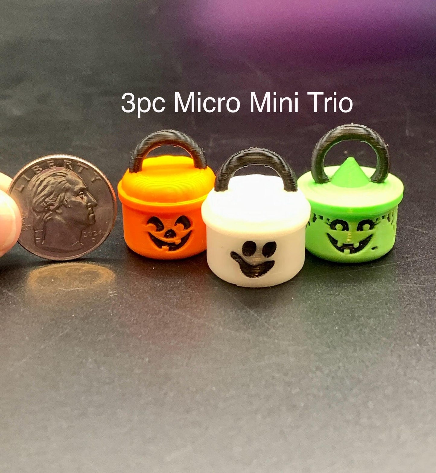 Miniature Halloween Buckets: Nostalgic Boo Buckets with Lid