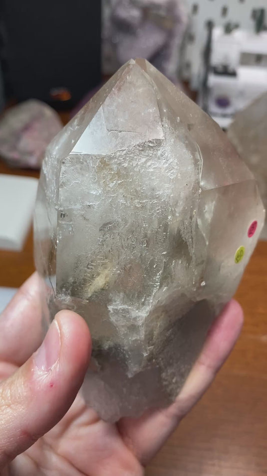 Quartz w/ Lodolite Inclusions
