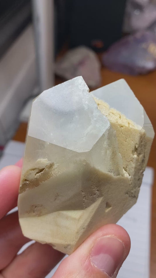 Quartz w/ Sulfur inclusions