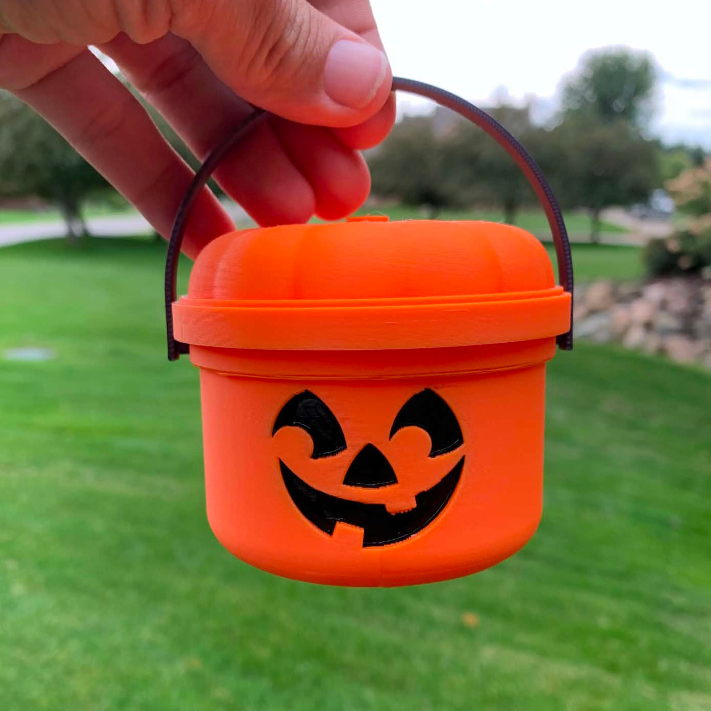 Miniature Halloween Buckets: Nostalgic Boo Buckets with Lid