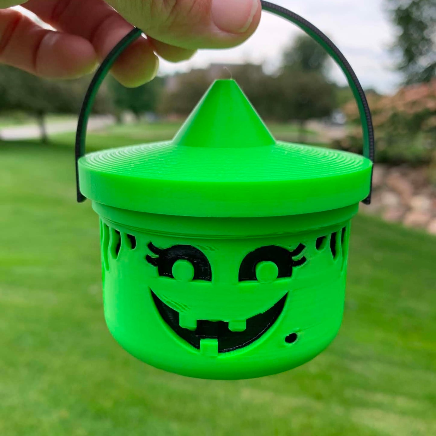 Miniature Halloween Buckets: Nostalgic Boo Buckets with Lid