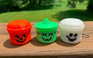 Halloween Bucket Fidget Clicker Keychain