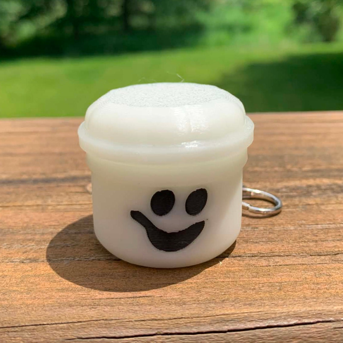Halloween Bucket Fidget Clicker Keychain